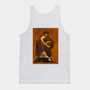 Mnemosyne, Mother of the Muses by Frederic Leighton Tank Top